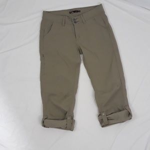 prAna Halle Pant Dark Khaki Hike Size 4